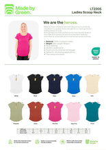 Load image into Gallery viewer, I Hate People T-Shirt - Ladies Scoop Neck 12301