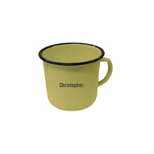 Load image into Gallery viewer, Set of 4 Camping Mugs 6cm Small Personalised Colour Pannikin Travel Picnic Mug Enamel Rustic Cups - fair-dinkum-gifts