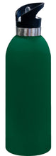 Load image into Gallery viewer, 1 LITRE Personalised Drink Bottle LARGE Stainless Steel Laser Engraved Colour Rubber Paint Coating Matte - fair-dinkum-gifts