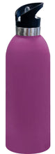 Load image into Gallery viewer, 1 LITRE Personalised Drink Bottle LARGE Stainless Steel Laser Engraved Colour Rubber Paint Coating Matte - fair-dinkum-gifts