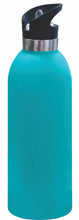 Load image into Gallery viewer, 1 LITRE Personalised Drink Bottle LARGE Stainless Steel Laser Engraved Colour Rubber Paint Coating Matte - fair-dinkum-gifts