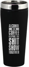 Load image into Gallery viewer, Alcohol & Coffee Travel Mug