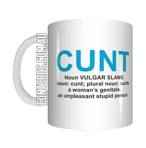 Cunt Definition Dictionary Meaning Coffee Mug Gift CRU07-92-8213