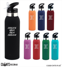 Load image into Gallery viewer, Personalised Any Wording 500ml Drink Bottle Laser Engraved Gift - CRU08-67-21011