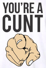 Load image into Gallery viewer, QR CODE Coffee Mug You're A Cunt CRU07-92-12147