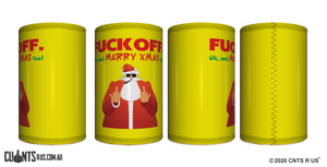 Fuck Off - Oh And Merry Xmas Too Stubby Holder CRU26-40-50022