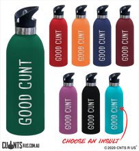 Load image into Gallery viewer, Good Cunt 1 Litre Drink Bottle Laser Engraved Gift - CRU08-68-21008