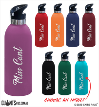 Load image into Gallery viewer, Miss Cunt 1 Litre Drink Bottle Laser Engraved Gift - CRU08-68-21003