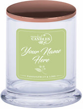 Load image into Gallery viewer, PERSONALISED Soy Scented Candle Gift Customise Your Text