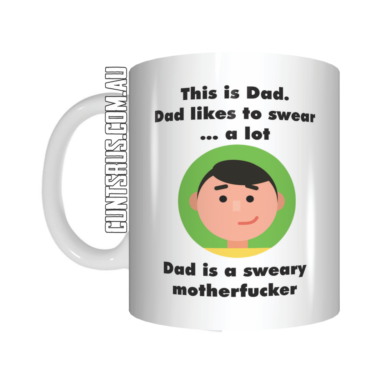 This Is Dad Sweary Motherfucker Coffee Mug T For Father S Day Cru07 Cunts R Us