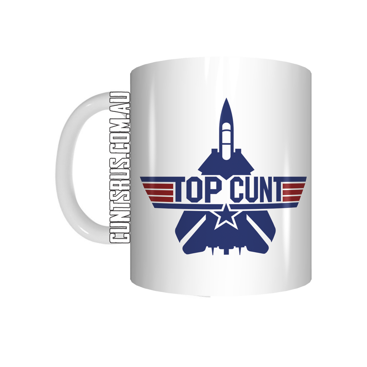 Top Cunt Top Gun Boss Coffee Mug T Cru07 92 8198 Cunts R Us 