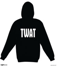 Load image into Gallery viewer, Twat Black Hoodie Jumper CRU01-TP212H-30007