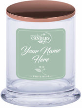 Load image into Gallery viewer, PERSONALISED Soy Scented Candle Gift Customise Your Text
