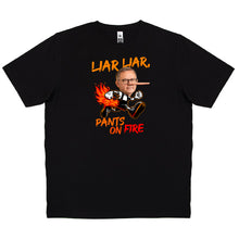 Load image into Gallery viewer, Liar Liar Pants On Fire Albo T-Shirt SKU:12221
