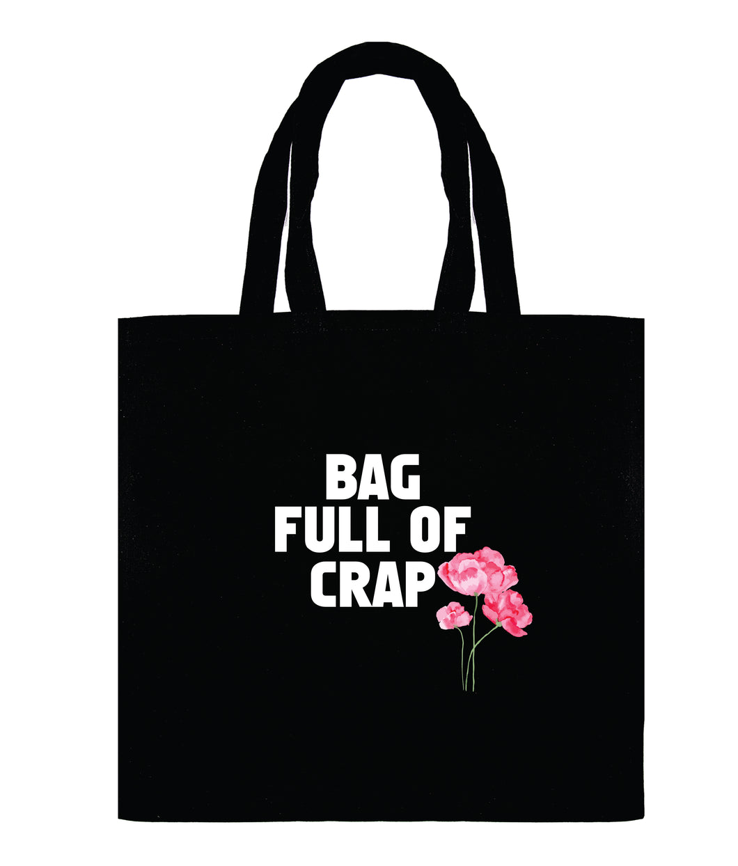 Bag full of crap Calico Tote Bag - CRU09-746B-33000