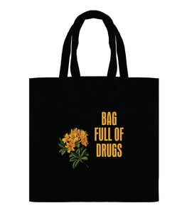 Bag full of drugs Calico Tote Bag - CRU09-746B-33001