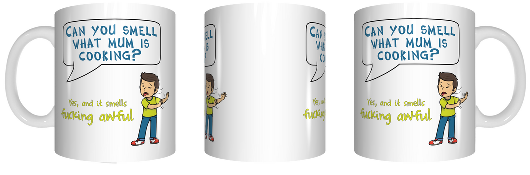 Can you smell what mum's cooking? coffee mug gift CRU07-92-12201