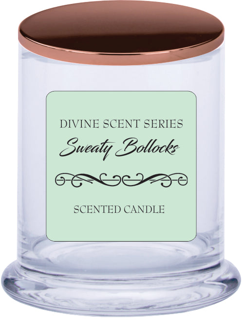 Divine scent series sweaty bollocks Scented Candle CRU05-01-12194