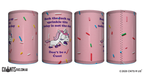 Back The Fuck Up Sprinkle Tits Stubby Holder CRU26-40-50015