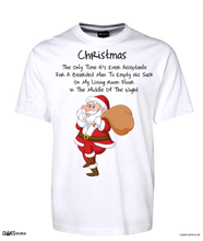 Load image into Gallery viewer, Christmas Is The Only Time A Year ... T-shirt CRU01-1HT-24043
