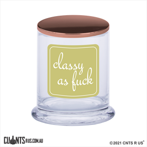 Classy As Fuck Scented Candle