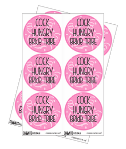 Sticker Pack - Cock Hungry Bride Tribe CRU18-23R-11044