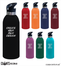 Load image into Gallery viewer, Personalised Any Wording 1 Litre Drink Bottle Laser Engraved Gift - CRU08-68-21011
