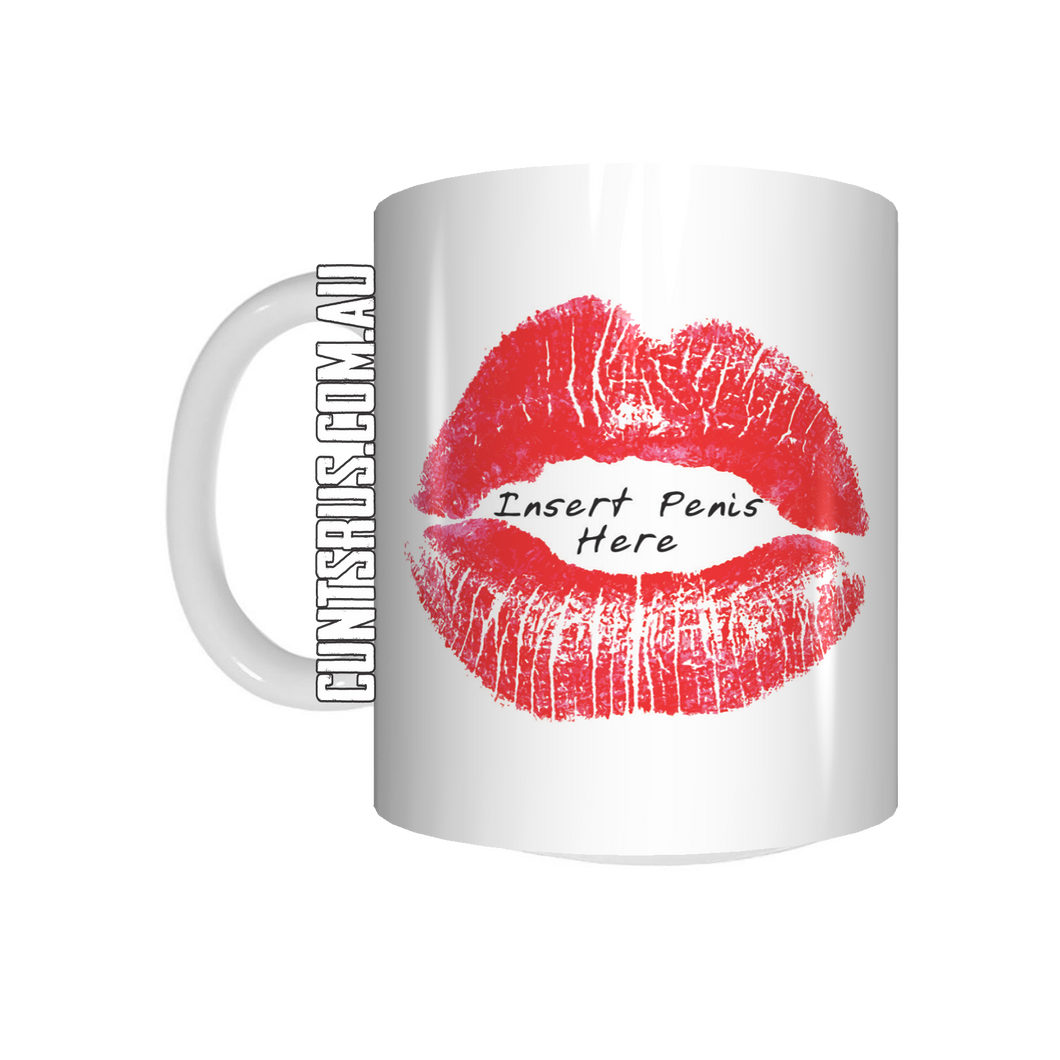 Insert Penis Here Coffee Mug CRU07-92-12134