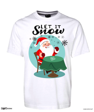 Load image into Gallery viewer, Let It Snow! T-shirt CRU01-1HT-24038
