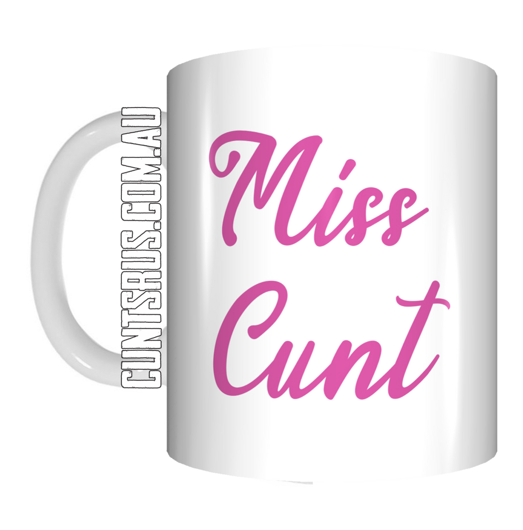 Miss Cunt Pink Coffee Mug Gift CRU07-92-8193