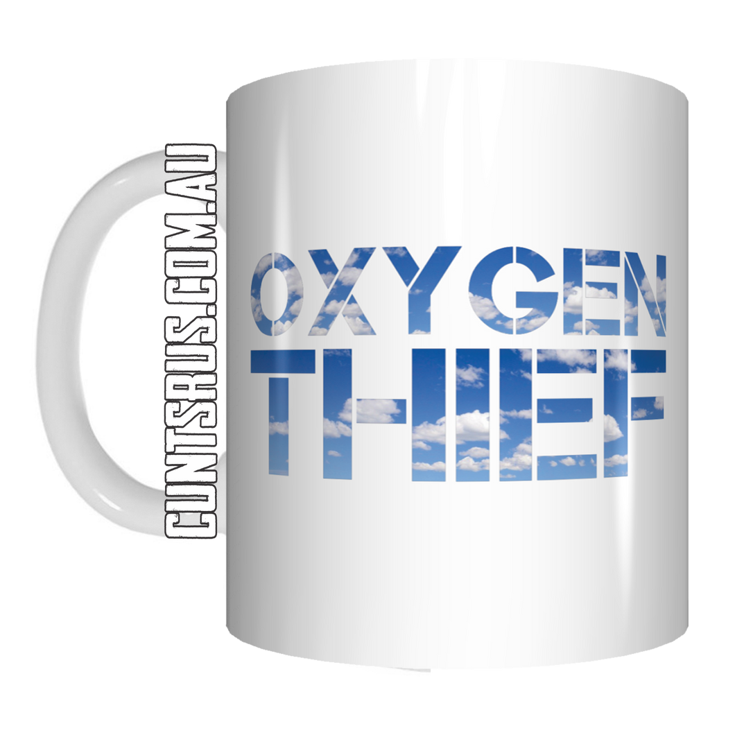 Oxygen Thief Coffee Mug Gift CRU07-92-11025