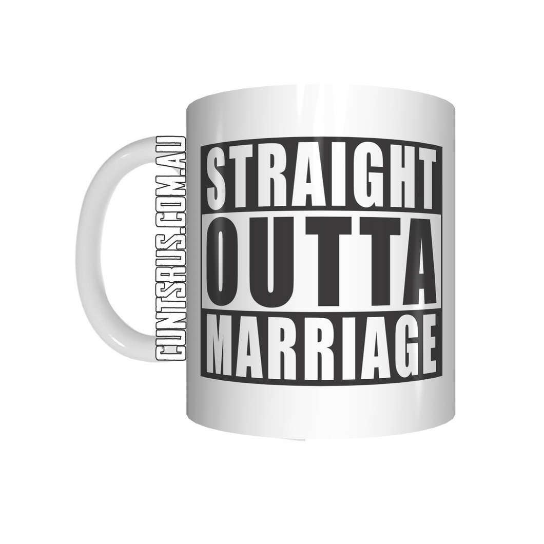 Straight Outta Marriage Coffee Mug CRU07-92-12146