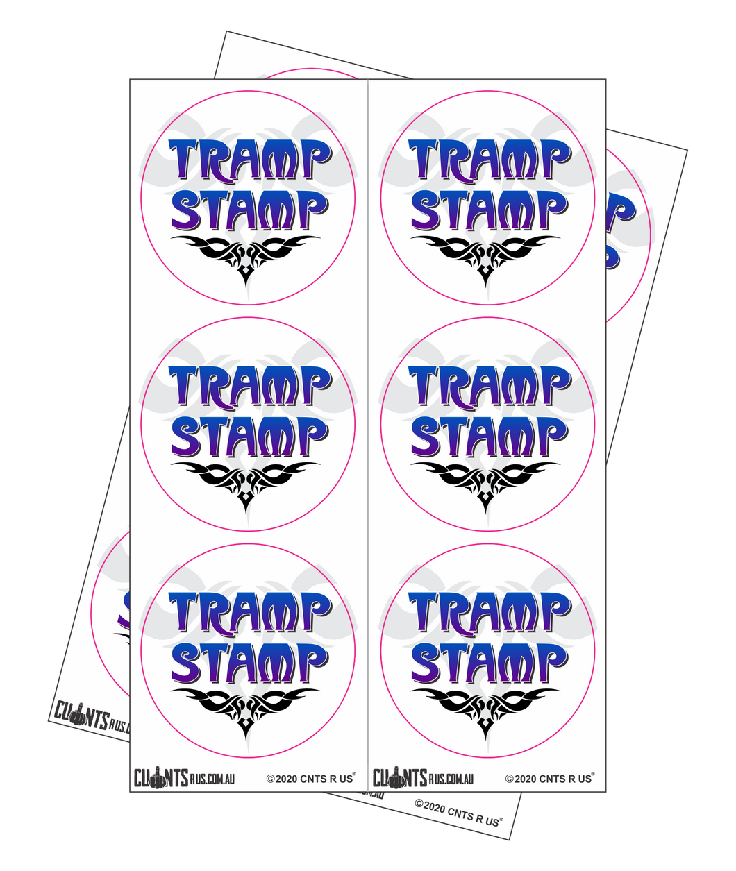 Sticker Pack - Tramp Stamp CRU18-23R-11057