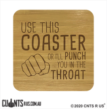 Load image into Gallery viewer, MIXED Set of 4 Rude Coasters
