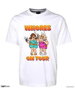 Whores On Tour T-Shirt Adult Tee CRU01-1HT-24015