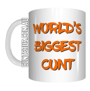 World's Biggest Cunt Coffee Mug Gift CRU07-92-8222