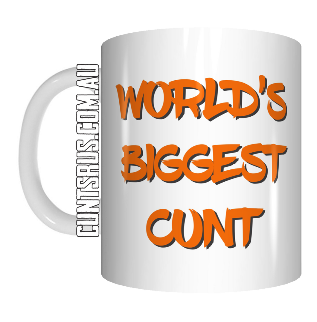 World's Biggest Cunt Coffee Mug Gift CRU07-92-8222